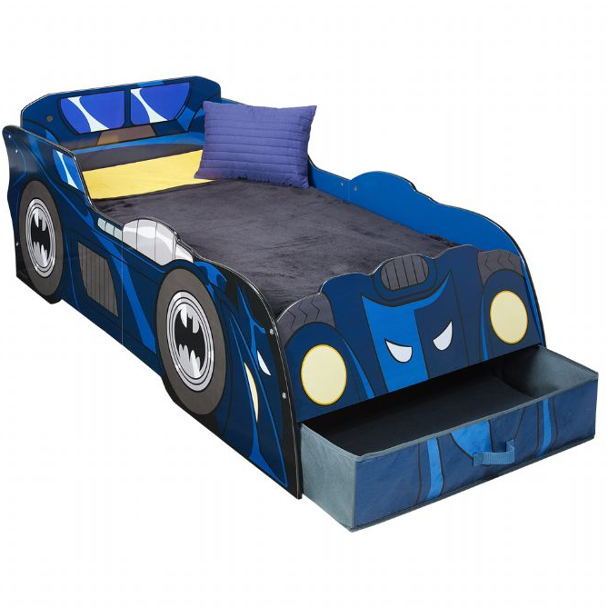 Batmobile Juniorsäng med madrass Eurotoys  För alla rum