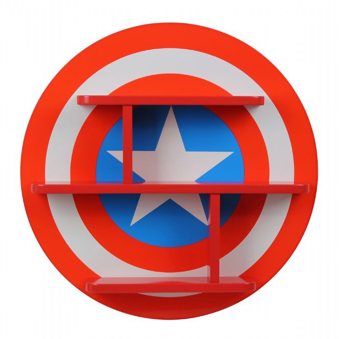 Captain America vägghylla Eurotoys  För alla rum