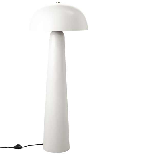 Golvlampa Fungi Vit Ø48xH120cm