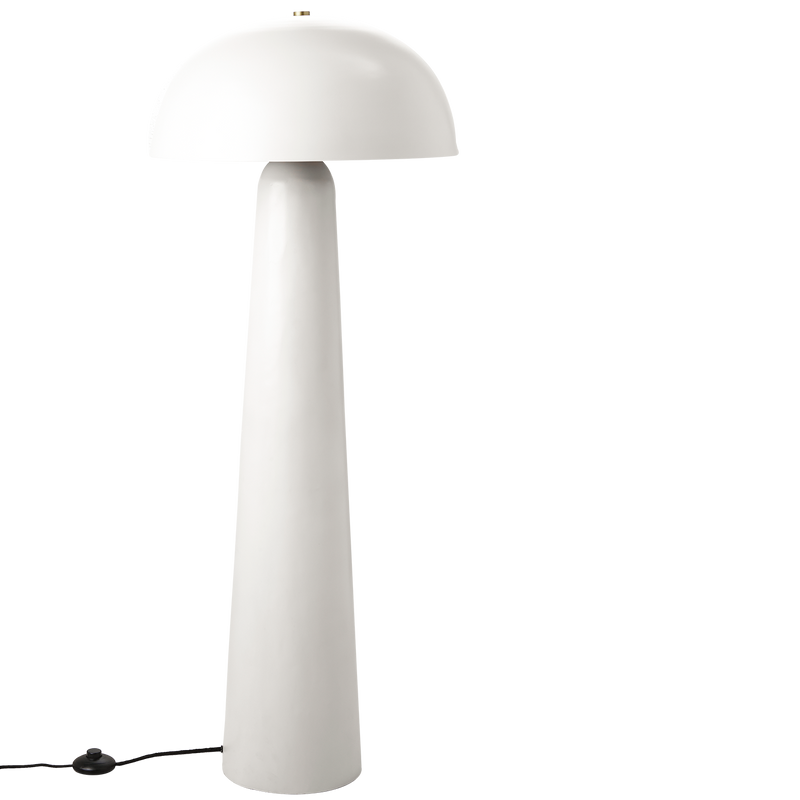 Golvlampa Fungi Vit Ø48xH120cm Affari of Sweden  För alla rum