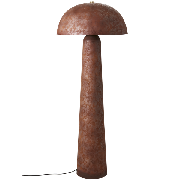 Golvlampa Fungi Rostbrun Ø48xH120cm