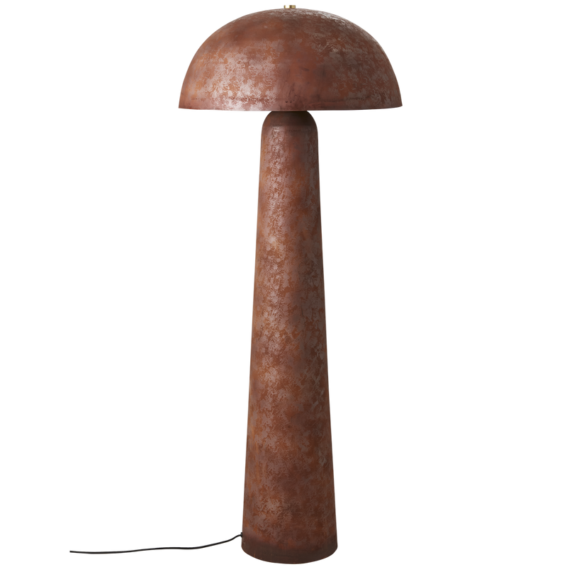 Golvlampa Fungi Rostbrun Ø48xH120cm Affari of Sweden  För alla rum